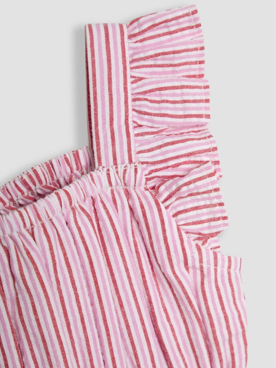 Jumpsuits En Playsuits|Jojo Maman Bébé jumpsuit met ruchemouwtjes