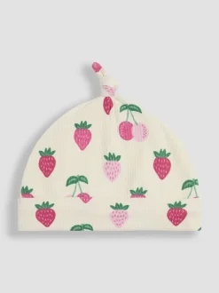 Mutsjes En Antikrabwantjes|Mutsen, Handschoenen En Sjaals*Jojo Maman Bébé katoenen babyhoedje met print