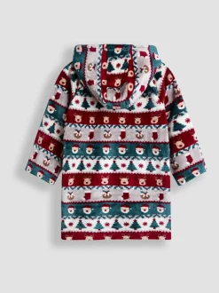 Kamerjassen*Jojo Maman Bébé Kerstmis Print Behaaglijke Deken Met capuchon