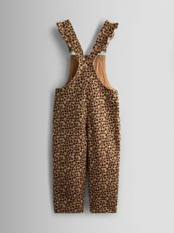 Jumpsuits En Playsuits|Jojo Maman Bébé Leopard Print Dungaree & T-Shirt Set