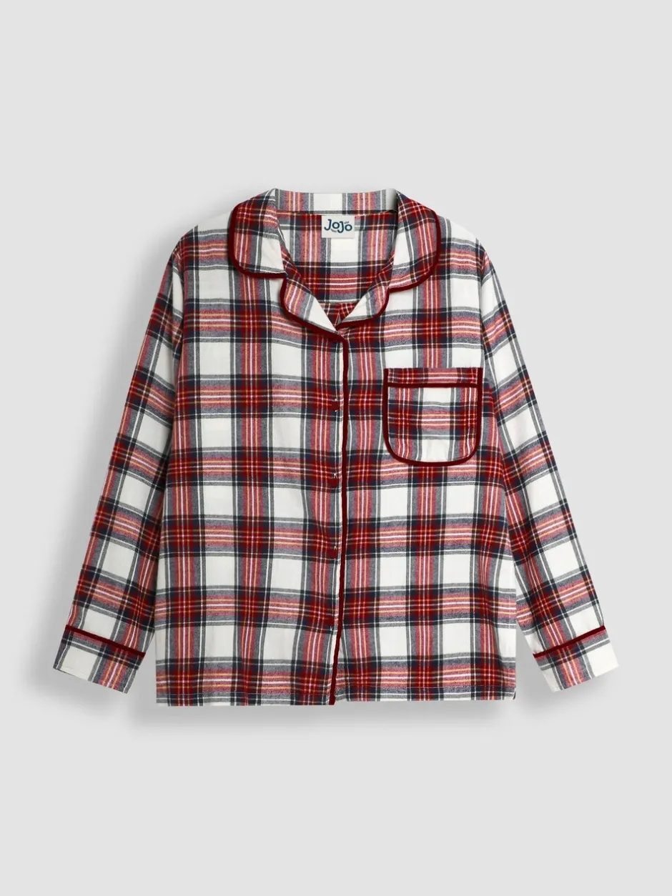 Pyjama's|Loungewear|Jojo Maman Bébé Mens Check Woven Pyjama Set