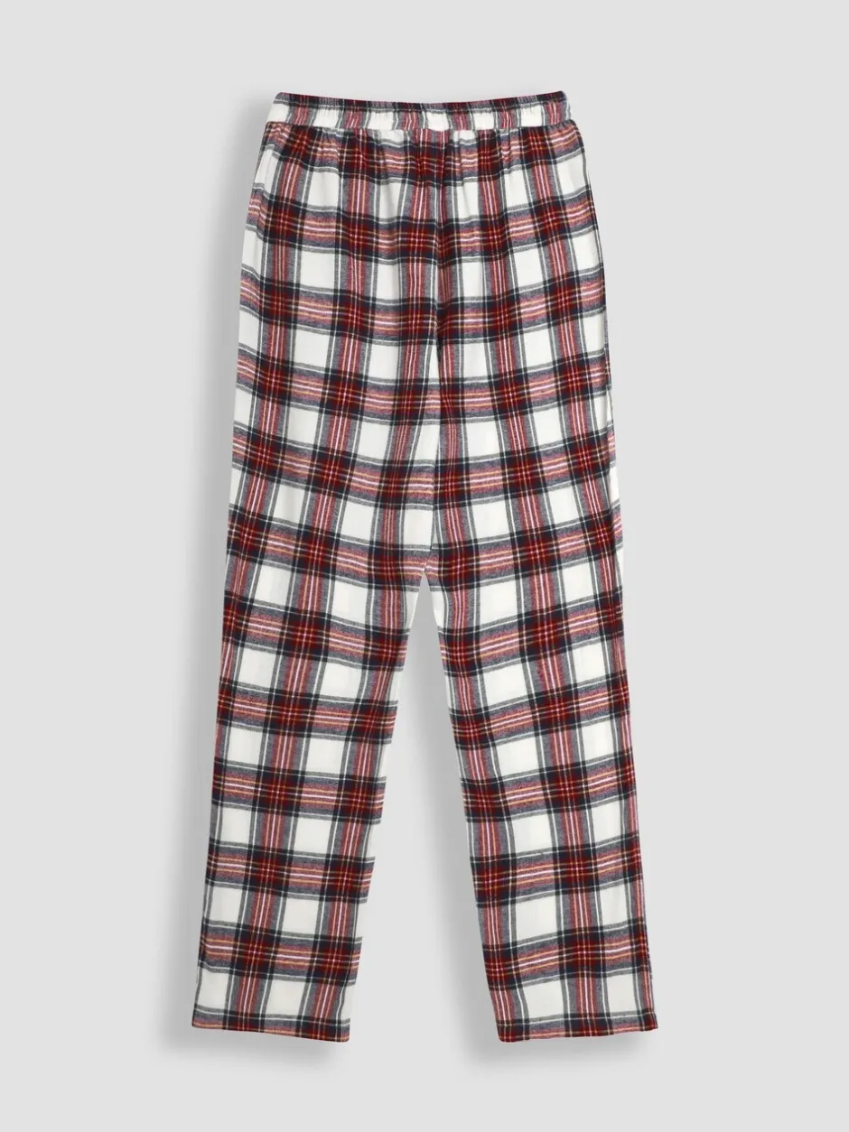 Pyjama's|Loungewear|Jojo Maman Bébé Mens Check Woven Pyjama Set