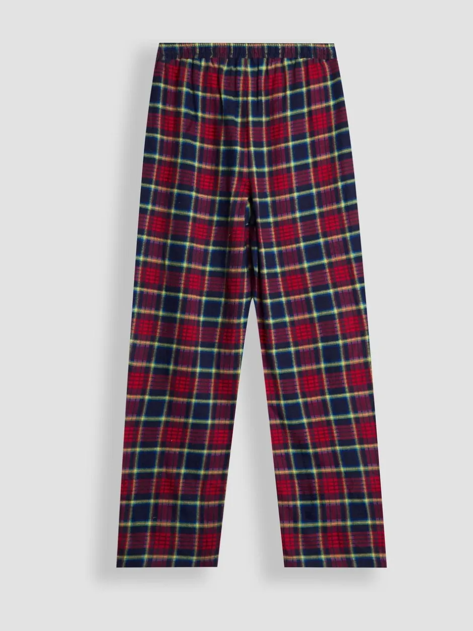 Pyjama's*Jojo Maman Bébé Mens Christmas Check Bottom Pyjamas Set