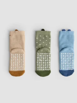 Sokken*Jojo Maman Bébé 3-Pack Dinosaur Extra Thick Socks