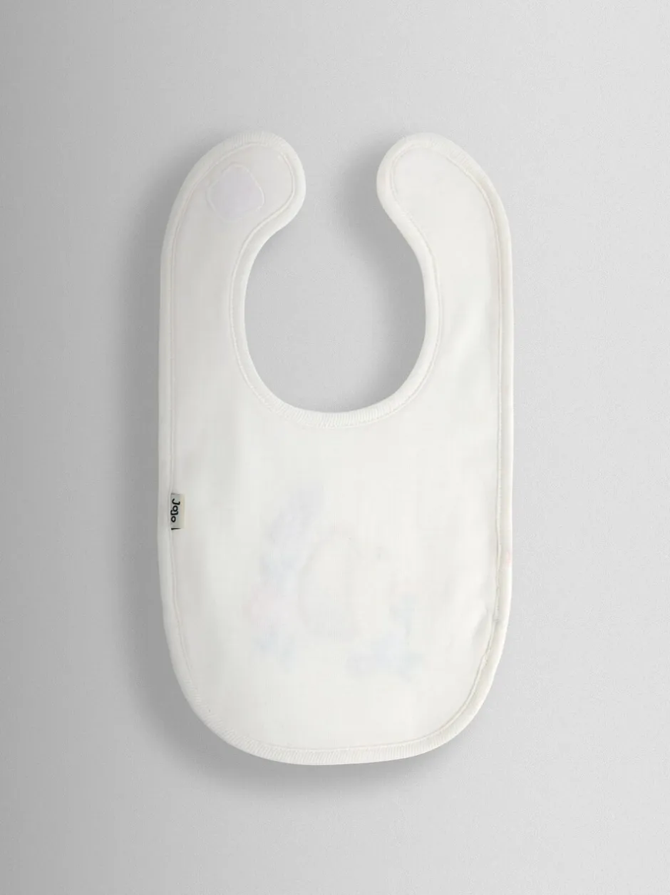 Slabbetjes|Jojo Maman Bébé 2-Pack Embroidered Appliqué Bibs