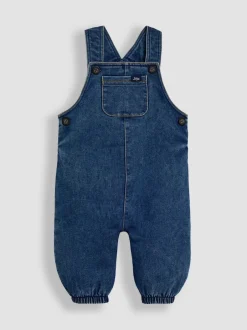 Jumpsuits En Playsuits*Jojo Maman Bébé 2-Piece Denim Dungarees & Top Set