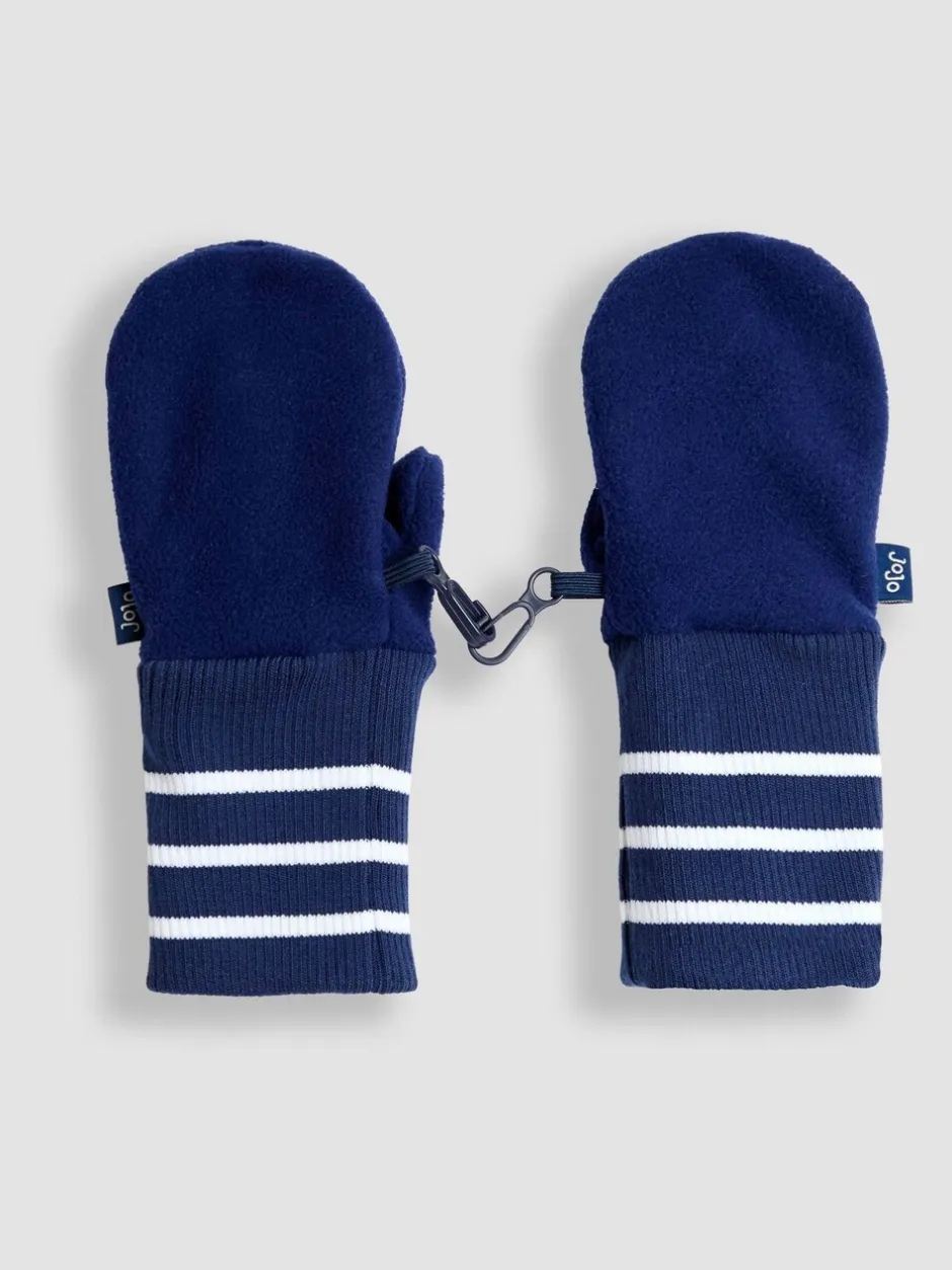 Mutsjes En Antikrabwantjes|Mutsen, Handschoenen En Sjaals*Jojo Maman Bébé Polar Fleece Mittens With Cuff