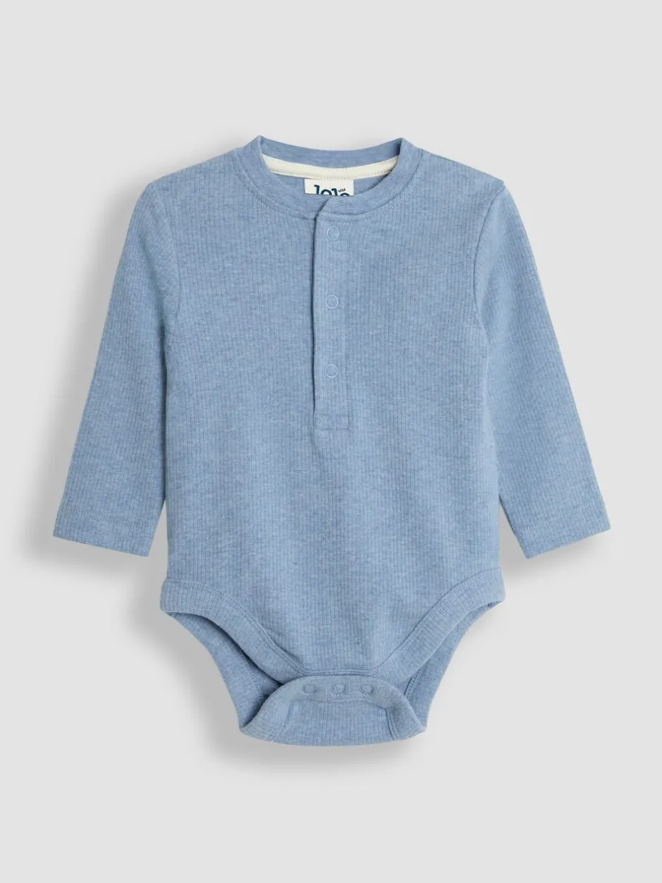 Rompertjes En Hemdjes|Rompertjes En Hemdjes|Jojo Maman Bébé Ribbed Bodies 2 Pack