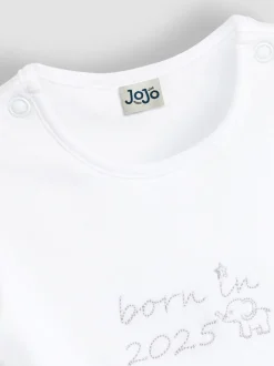 Rompertjes En Hemdjes|Rompertjes En Hemdjes*Jojo Maman Bébé romper met Born In 2025-borduursel