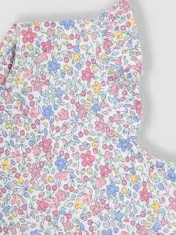 Jumpsuits En Playsuits|Jojo Maman Bébé Ruffle Shoulder Speelpakje van 100% Katoen