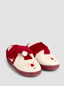 Pantoffels|Pantoffels*Jojo Maman Bébé Santa kerstpantoffels
