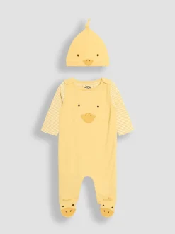 Jumpsuits En Playsuits*Jojo Maman Bébé set van bretelbroek met voetjes 3 -delig