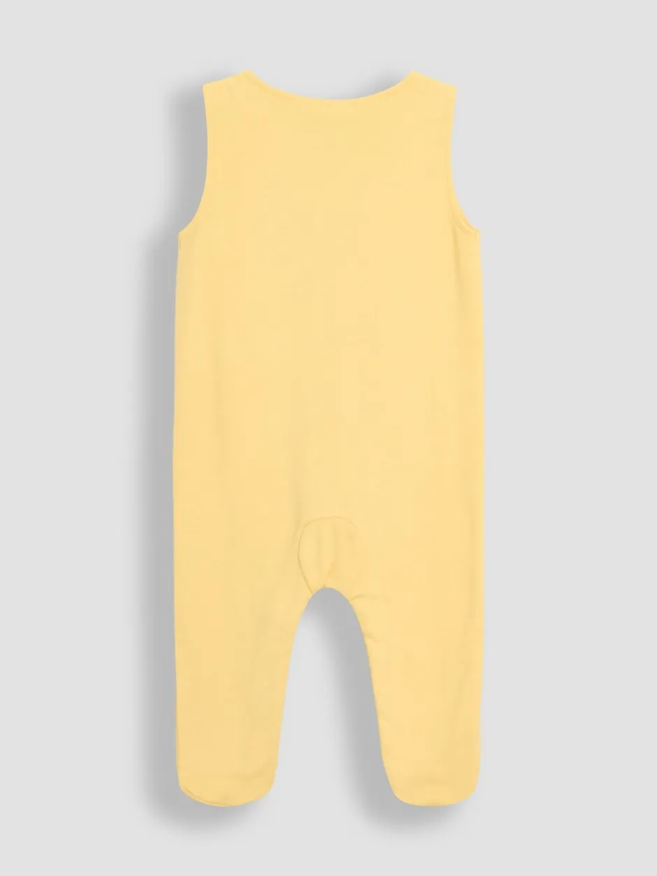 Jumpsuits En Playsuits*Jojo Maman Bébé set van bretelbroek met voetjes 3 -delig