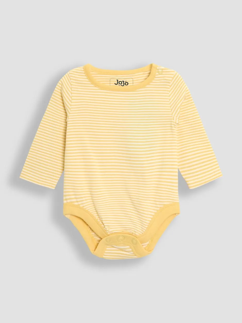Jumpsuits En Playsuits*Jojo Maman Bébé set van bretelbroek met voetjes 3 -delig