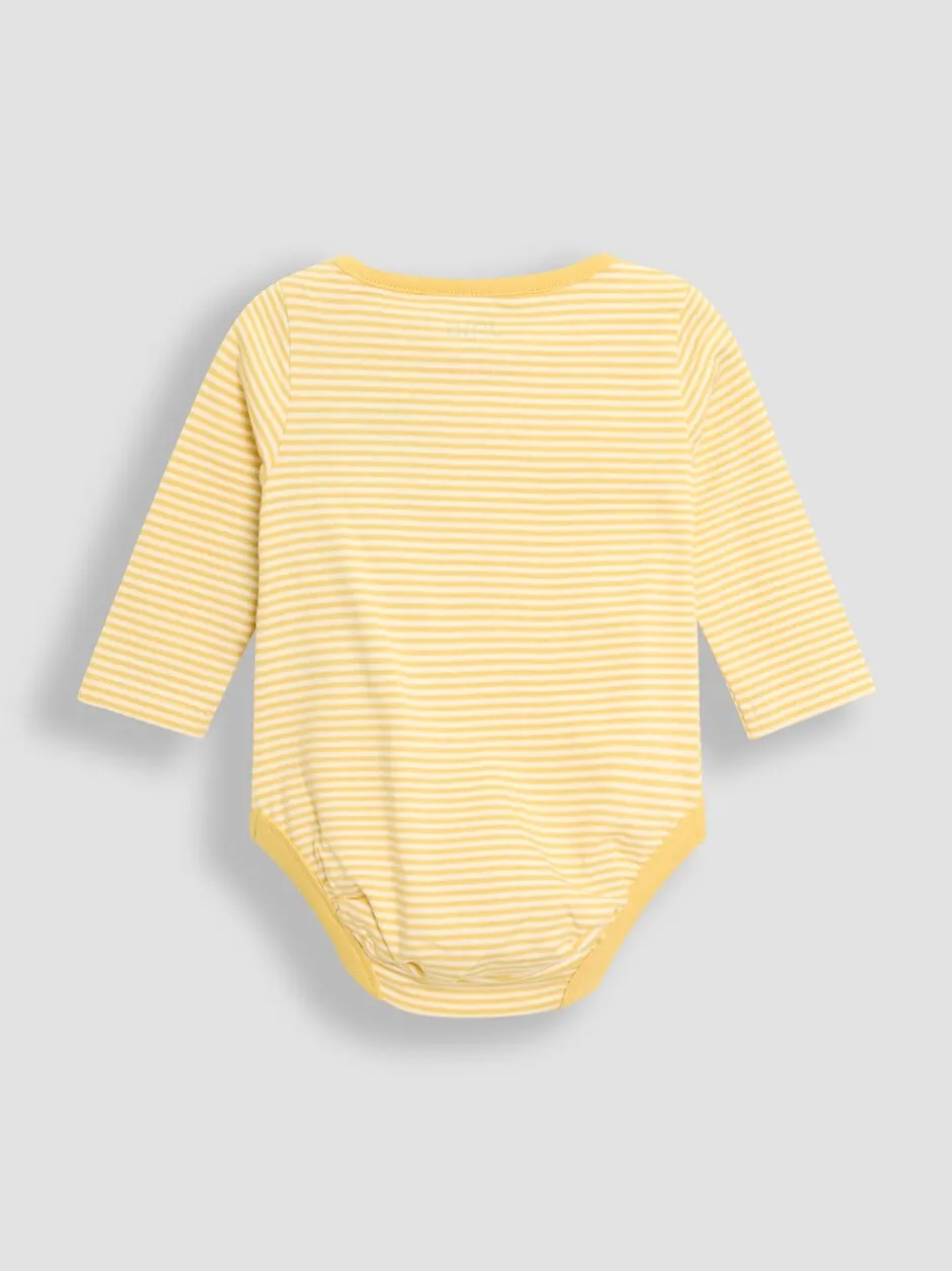 Jumpsuits En Playsuits*Jojo Maman Bébé set van bretelbroek met voetjes 3 -delig