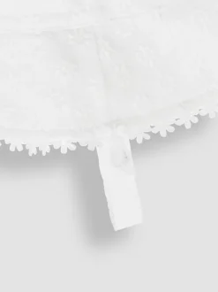 Mutsjes En Antikrabwantjes|Mutsen, Handschoenen En Sjaals*Jojo Maman Bébé slappe hoed van broderie
