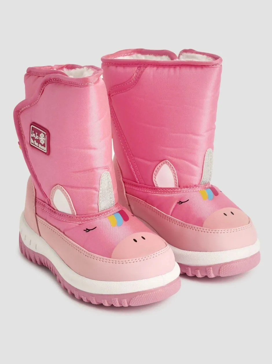 Boots|Jojo Maman Bébé sneeuwlaarzen met eenhoorn