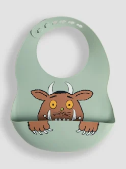 Slabbetjes|Jojo Maman Bébé The Gruffalo 2-Pack Silicone Bib Set