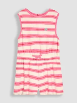 Jumpsuits En Playsuits|Jojo Maman Bébé Towelling Sunsuit & Scrunchie