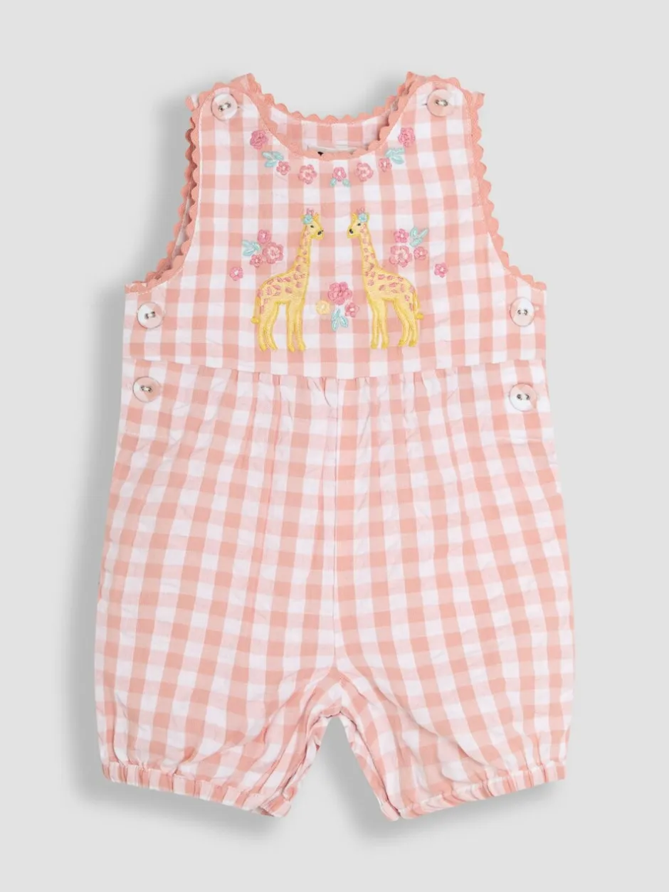 Tuinbroeken|Jojo Maman Bébé tuinbroek met applicatie