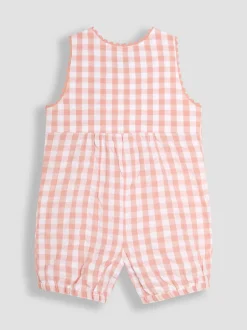 Tuinbroeken|Jojo Maman Bébé tuinbroek met applicatie