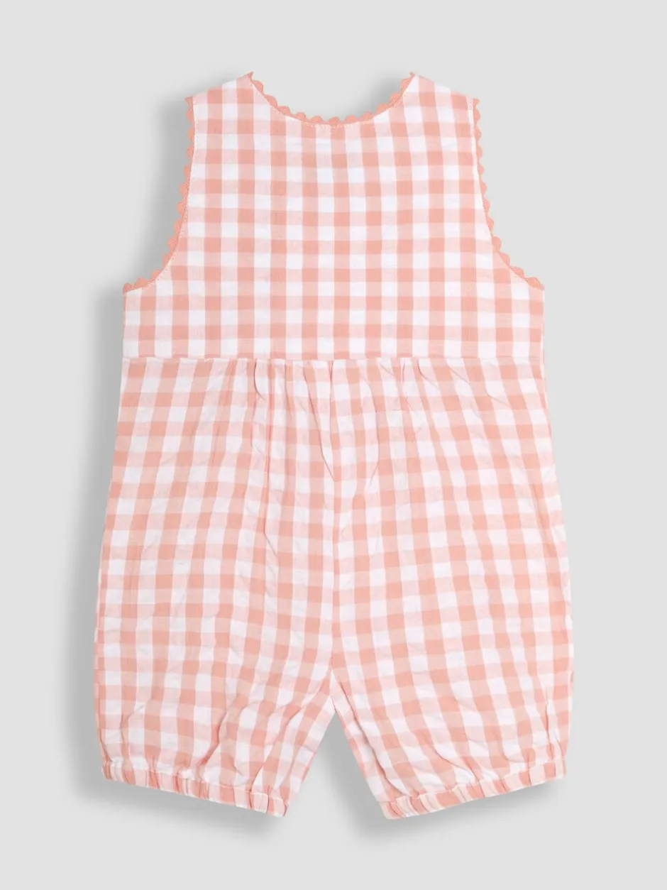 Tuinbroeken|Jojo Maman Bébé tuinbroek met applicatie