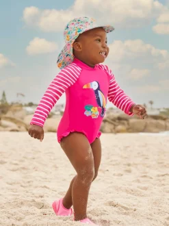 Badkleding|Jojo Maman Bébé UPF 50 badpak met lange mouwen