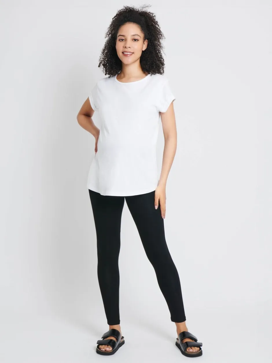 Leggings En Joggingbroeken|Moederschap*Jojo Maman Bébé verpakking van 2 zwangerschapsleggings voor elke dag