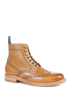 Formele Schoenen*Jones Bootmaker naturelkleurige Baker Street Goodyear enkellaarzen