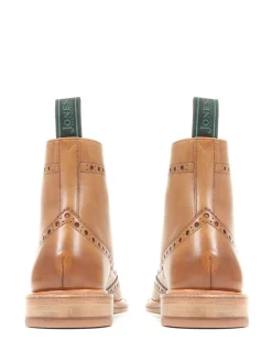 Formele Schoenen*Jones Bootmaker naturelkleurige Baker Street Goodyear enkellaarzen