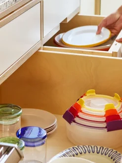 Joseph Joseph|Keukenopslag*Joseph Joseph 4 Piece Multisize Nest Lock Round Containers Set
