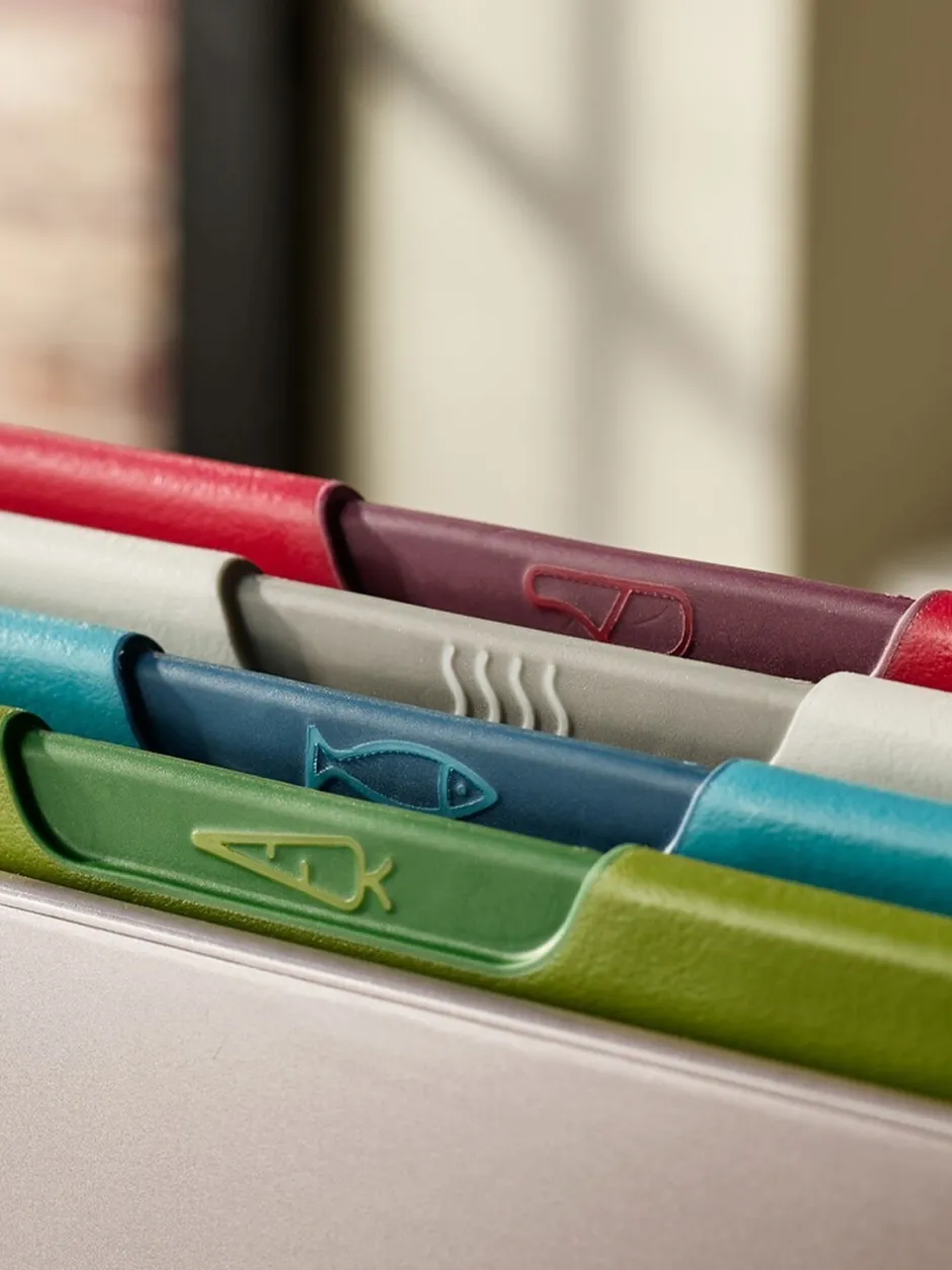 Joseph Joseph|Joseph Joseph - Set hakborden met logo in folioformaat en meerdere kleuren