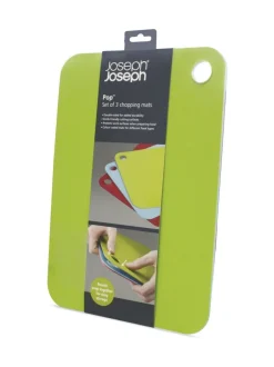 Joseph Joseph|Joseph Joseph - Set van 3 snijplanken in felle kleur