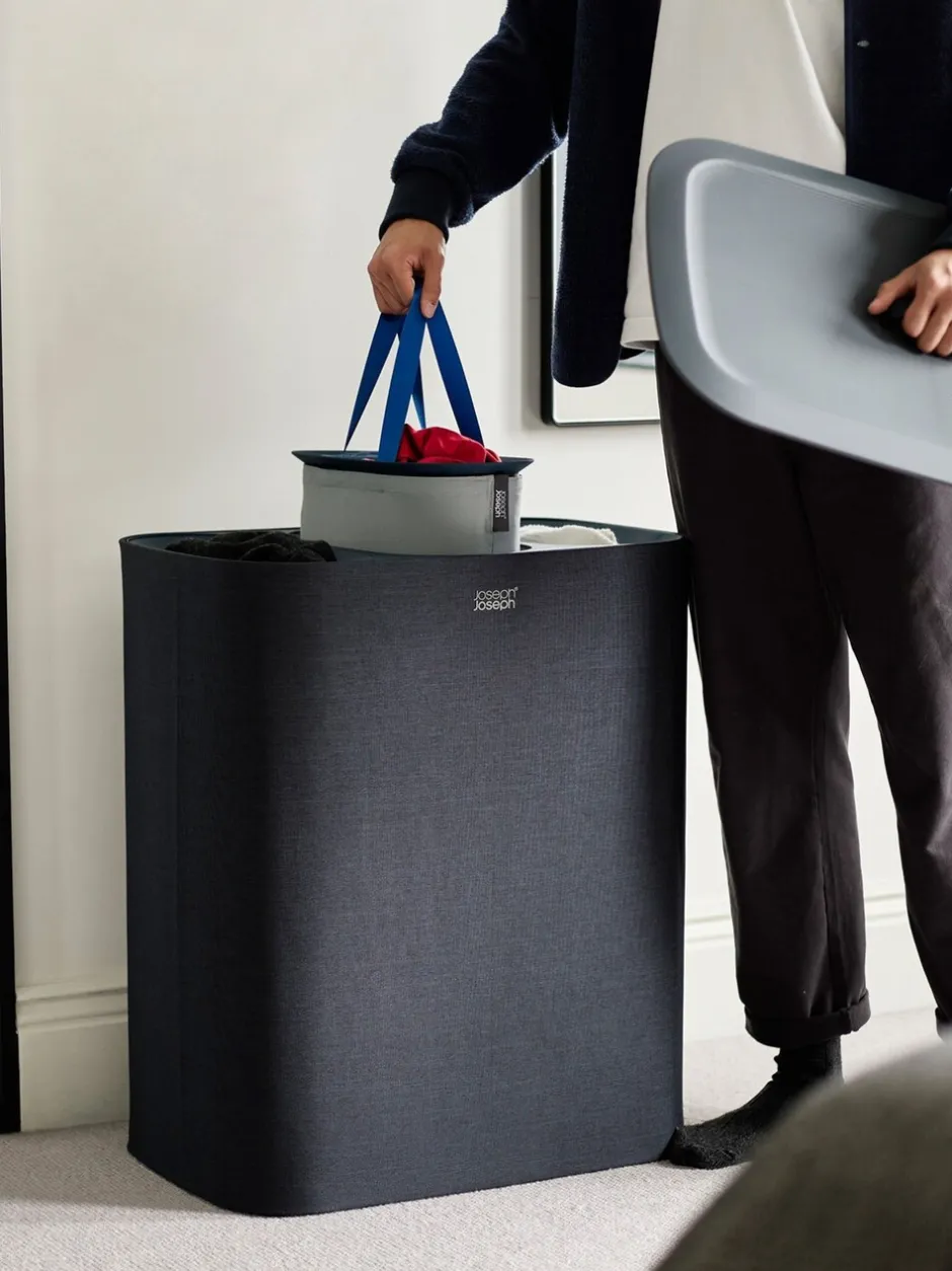 Joseph Joseph|Joseph Joseph - Tota trio - Wasscheidingsmand van 90 L Zwart