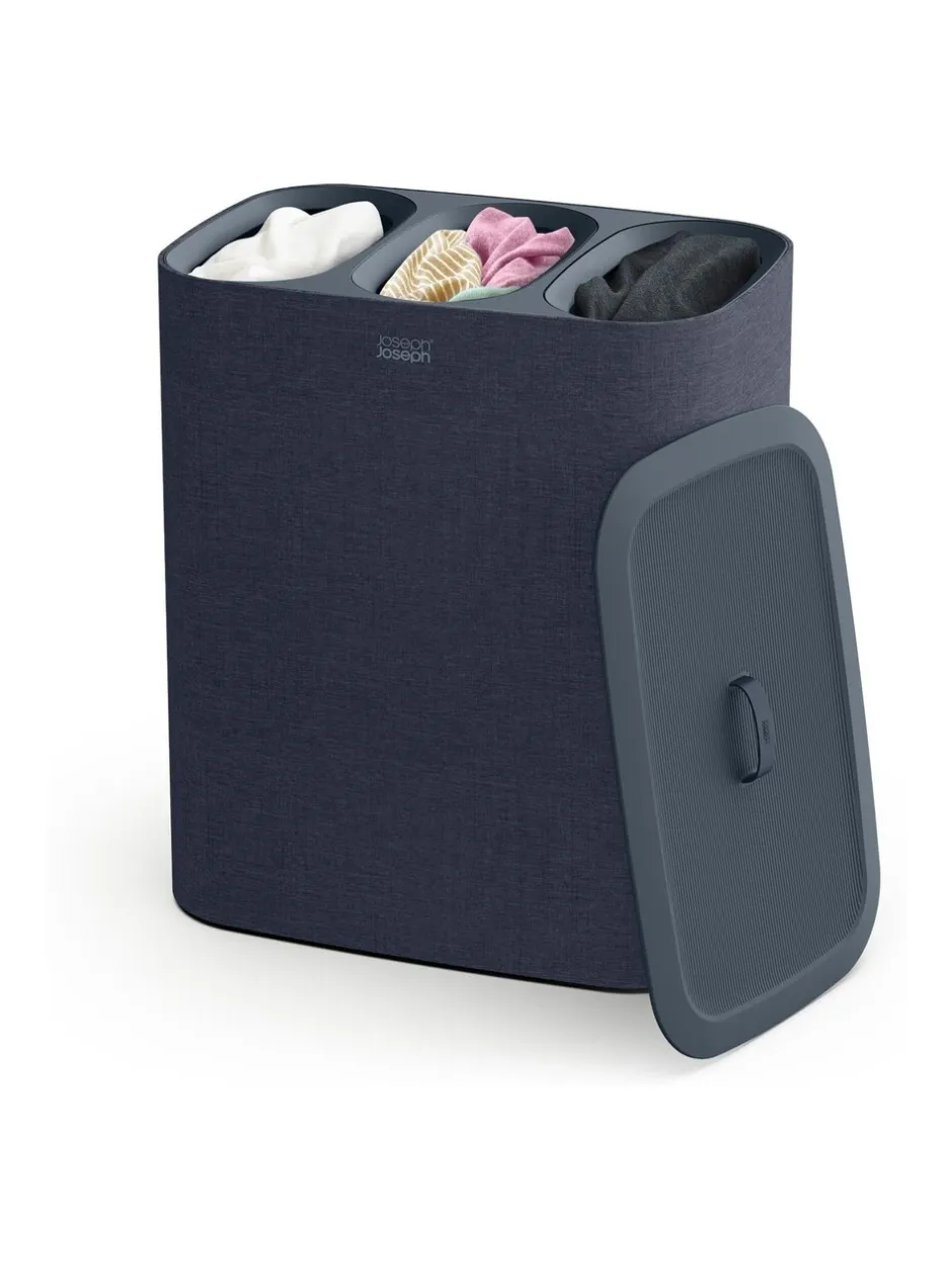 Joseph Joseph|Joseph Joseph - Tota trio - Wasscheidingsmand van 90 L Zwart