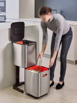 Joseph Joseph*Joseph Joseph - Totem - Compacte afvalscheidings- en recyclingbak van 40 l