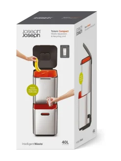 Joseph Joseph*Joseph Joseph - Totem - Compacte afvalscheidings- en recyclingbak van 40 l