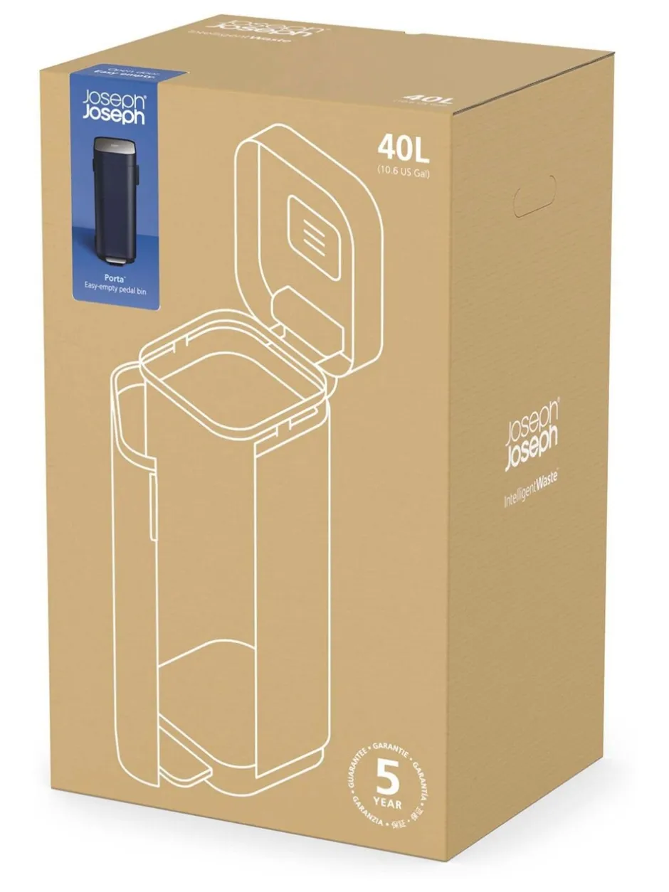 Joseph Joseph*Joseph Joseph Porta keukenafvalbak van 40 liter Blauw