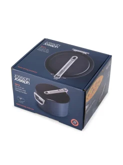 Joseph Joseph*Joseph Joseph Space Folding Handle Ceramic Nonstick 23cm Saucepan and Lid