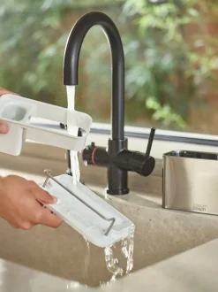 Keukenopslag|Joseph Joseph|Joseph Joseph Surface Stainless-Steel Sink Tidy