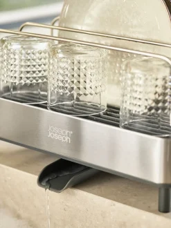 Joseph Joseph|Keukenaccessoires*Joseph Joseph uitbreidbaar kookgerei afdruiprek met aftapuitloop