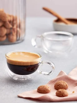 Mokken En Koppen*Judge Duo Form dubbelwandige espressoglazenset