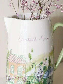Vazen|Next Jug Vase Pastel House Scene Loveliest Mum