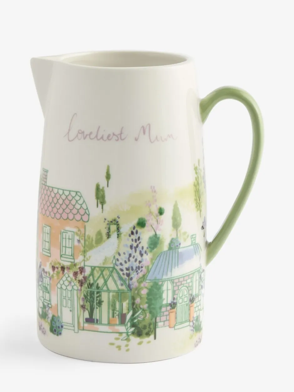Vazen|Next Jug Vase Pastel House Scene Loveliest Mum