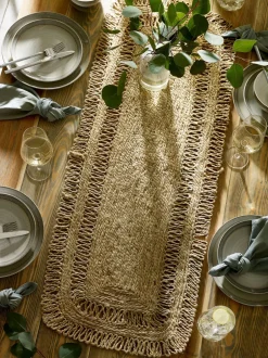 Tafellinnen En Placemats *Next Juten keukentafelloper