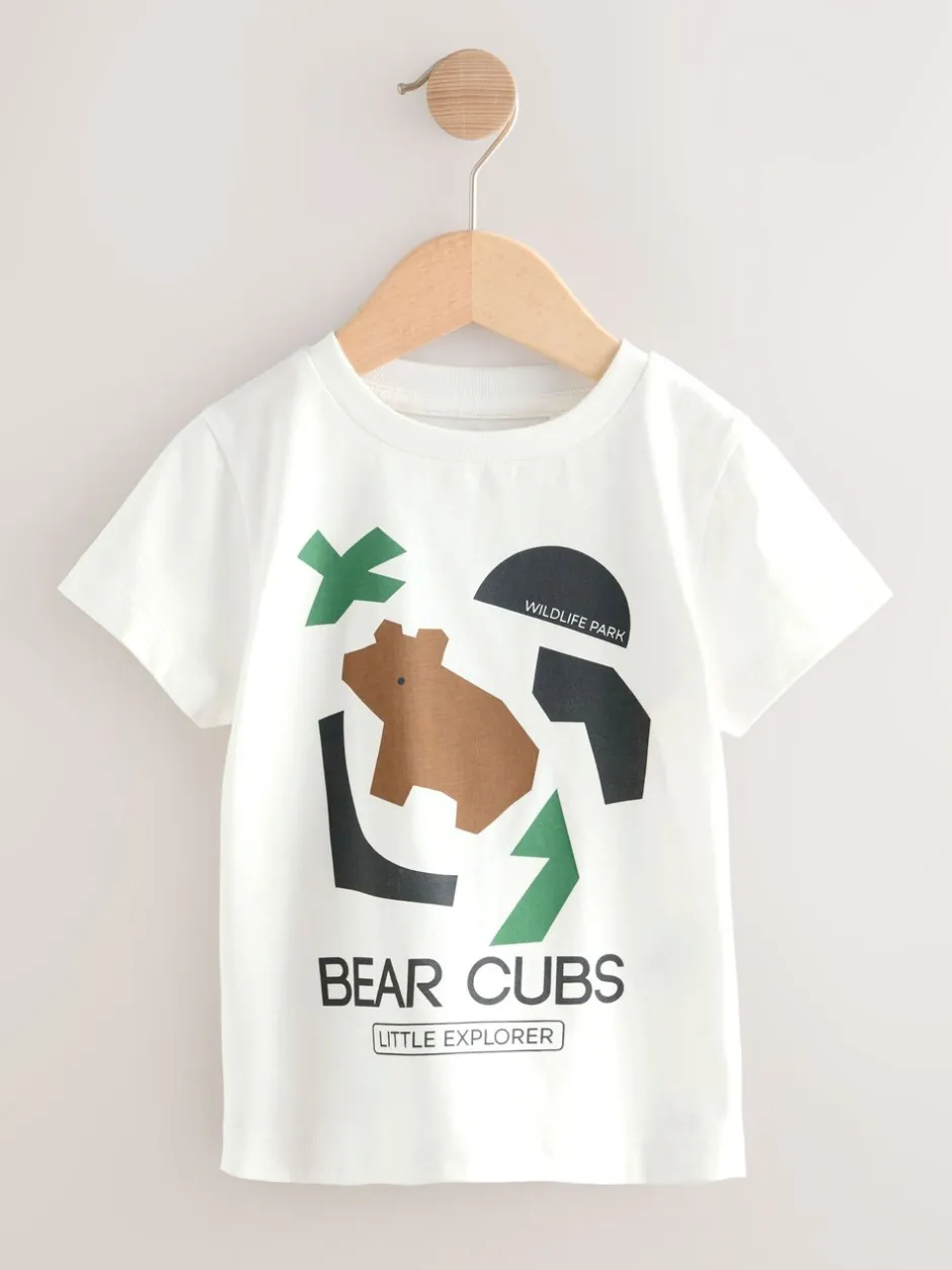 Shirts*Next Kakigroen - 2 -delig Set van overshirt met capuchon en T-shirt (3mnd-7jr)