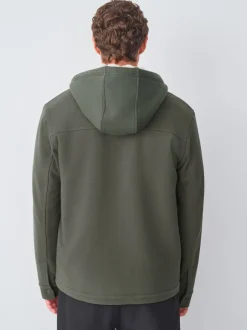 Sweaters En Hoody´S|Sweaters En Hoody´S*Next - Borg overshirt met fleecevoering Kakigroen