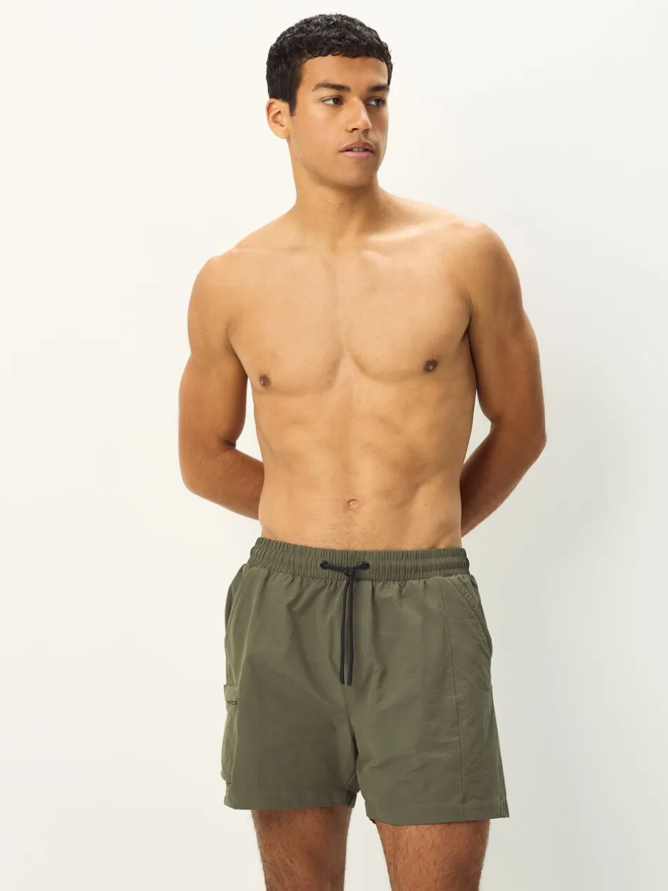 Badkleding|Next - Fashion cargo zwemshorts Kaki/groen
