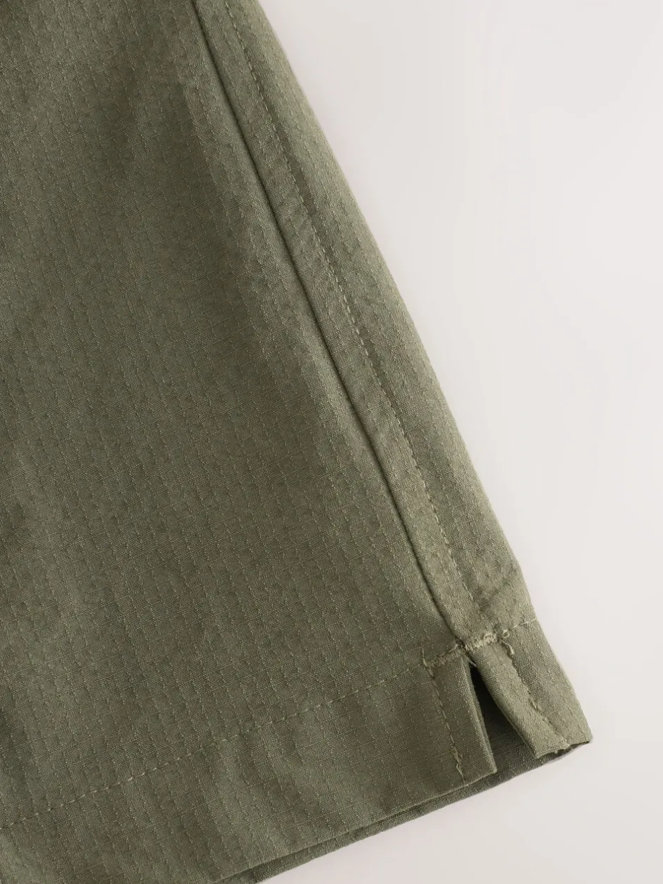 Badkleding|Next - Fashion cargo zwemshorts Kaki/groen