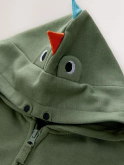 Sweaters En Hoody´S*Next Kakigroen - Hoodie met ritssluiting (3 mnd-7 jr)